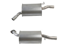 Left and Right Weld on Dual Rear Mufflers for 2006 2007 2010 KIA Optima 2.7L