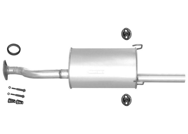 Rear Muffler With Gasket & Hardware For 1994-2001 Acura Integra 4 Door Sedan