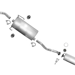 Middle Muffler Resonator Exhaust W/ Gasket & Clamp fits Toyota Sienna 2001-2003