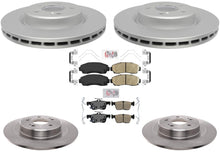 F&R Disc Brake Rotors Ameri Pro Ceramic Pads For Acura TLX 2021 2022 2023 2.0L