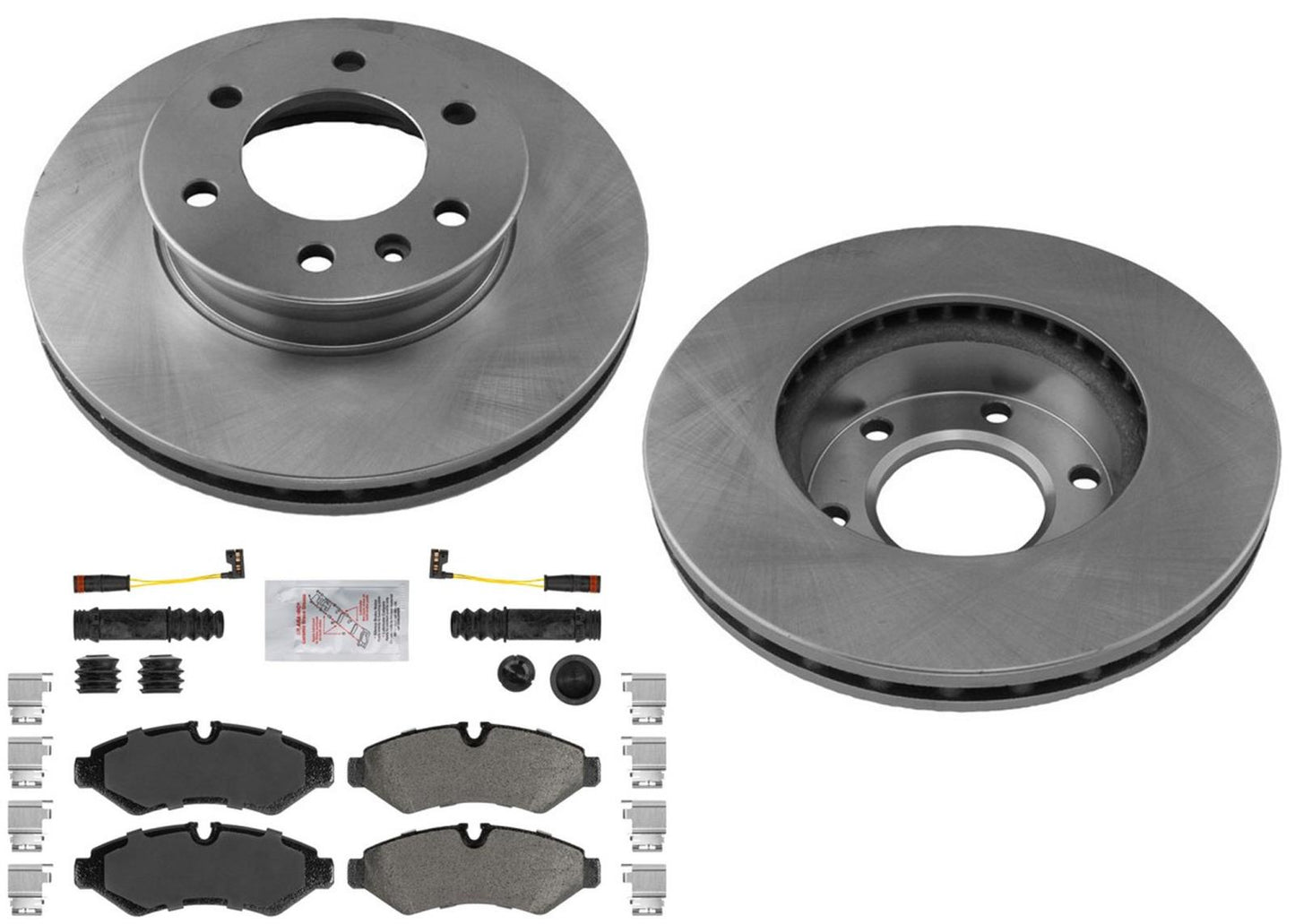 Rear Disc Brake Rotors for  Mercedes Benz Sprinter 2500 19-24 w Electric Parking