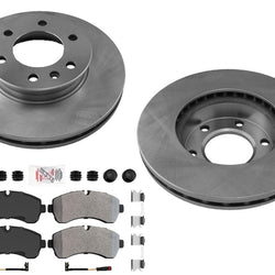 Front Disc Brake Rotors for Mercedes Benz Sprinter Van 1500 2500 2019-2024