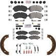 Disc Brake Pads Park Shoe for  Mercedes Benz Sprinter 250019-24 Manual Parking