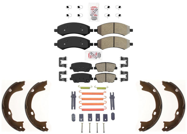 Off Road Performance Disc Brake Pads For Jeep Wrangler 12-17 BR6 332MM