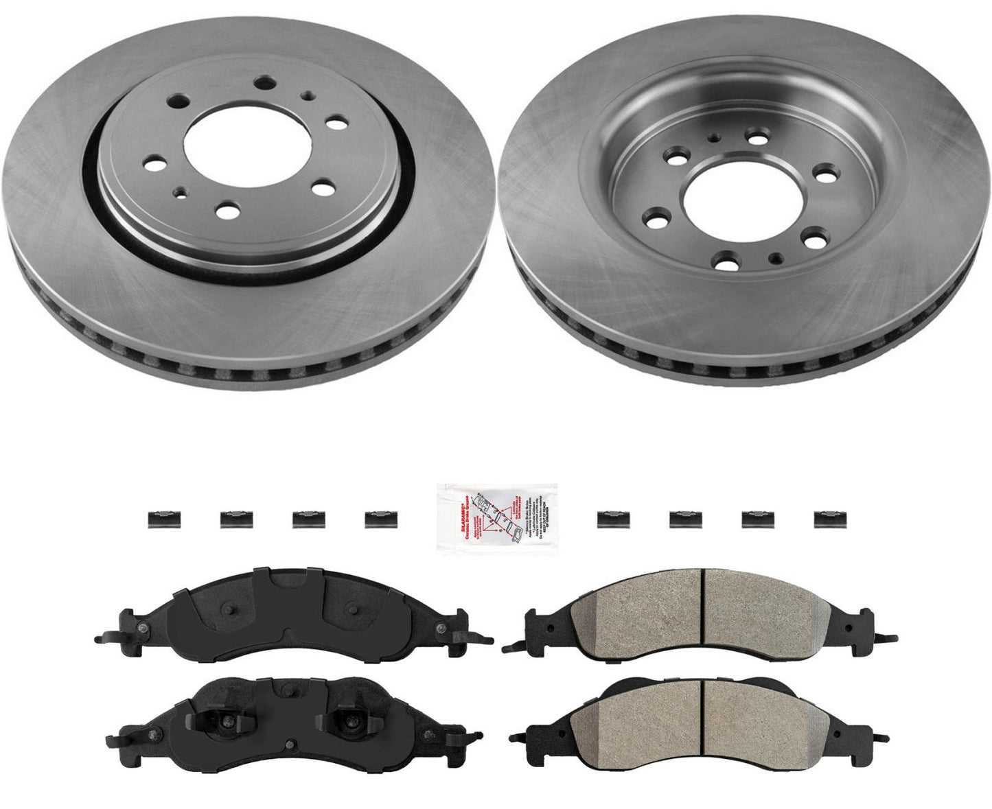 Pastillas de freno de cerámica de rotores delanteros para Ford Expedition para Lincoln Navigator 07-09