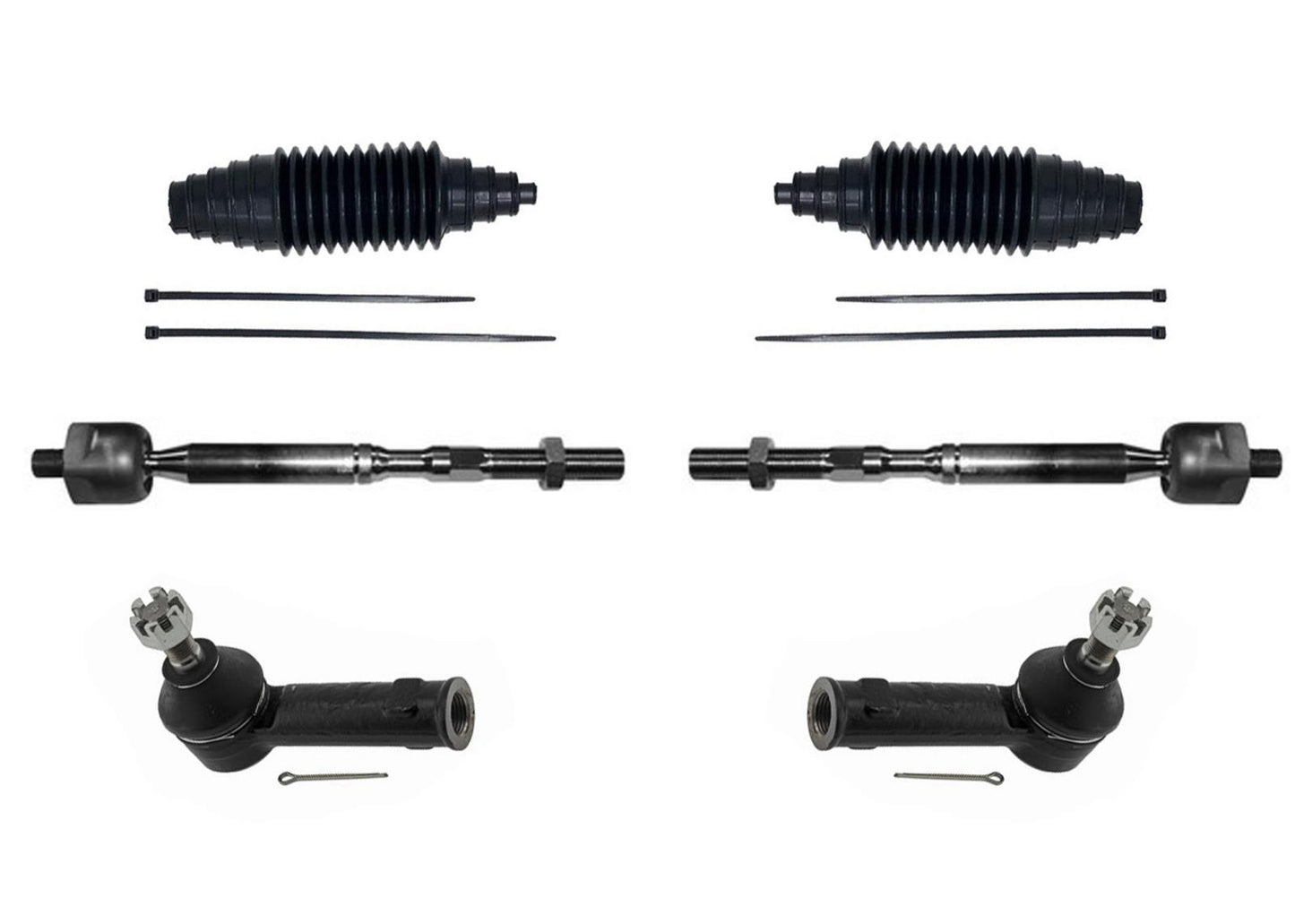 Inner Outer Tie Rod Kit for Toyota Corolla 1.8L Build in USA 2009 2010 2011 2013