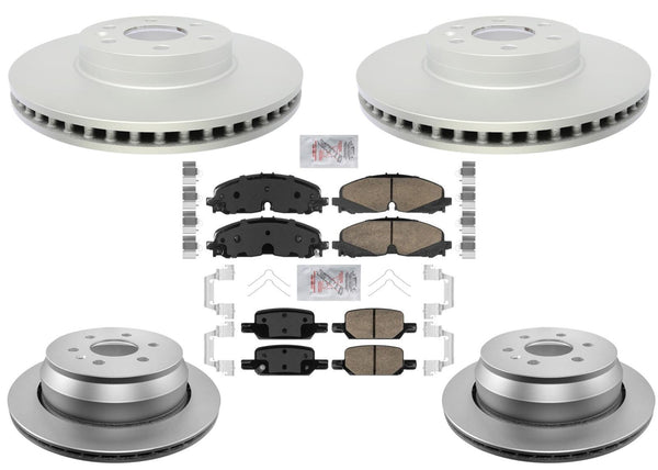 F&R Improved Performance Disc Brake Rotors for GMC Canyon Colorado 2021 2022