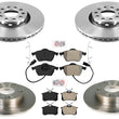 Performance Disc Brake Rotors & Pads For Audi A4 Quattro 02-06 312MM Frt Rotors