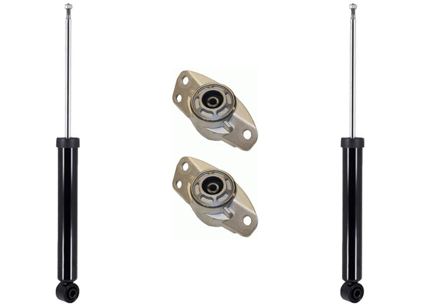 Rear Shocks Absorber W/ Mounts Bushings For Volkswagen Beetle 12-19 2.5L Engine