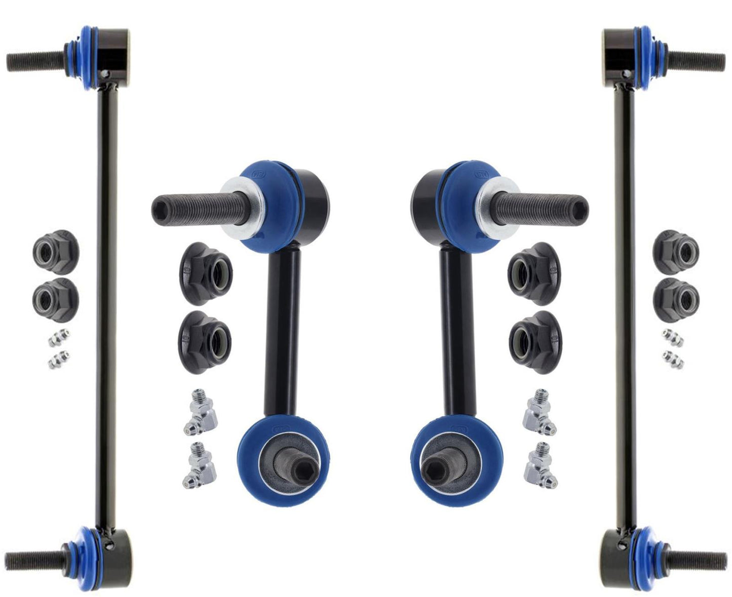 Mevotech Front & Rear Sway Bar Links For Nissan Rogue 2021 2022 2023