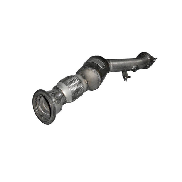 Engine Flex Pipe Main Undercar Catalytic Converter 08-10 for BMW 535i 3.0L Turbo