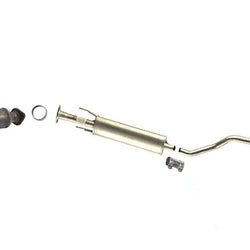 Rear Catalytic Converter Resonator & Muffler For Nissan Versa 07-11 HATCHBACK