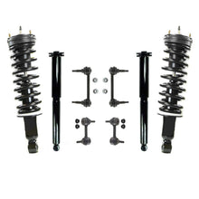 Amortiguadores traseros del puntal delantero para GMC 04-12 tracción trasera con resortes helicoidales delanteros 8 piezas