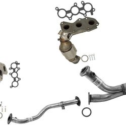 Catalytic Converters Front Engine Pipe + Rear Y Pipe For Lexus RX350 2010-2015