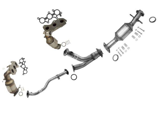 Catalytic Converters Front Engine Pipe + Rear Y Pipe For Lexus RX350 2010-2015