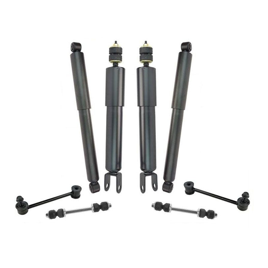Ft & Rr Shocks With Stabilizer Links 4Wheel Drv 02-05 TAHOE NO Z55 Auto Ride