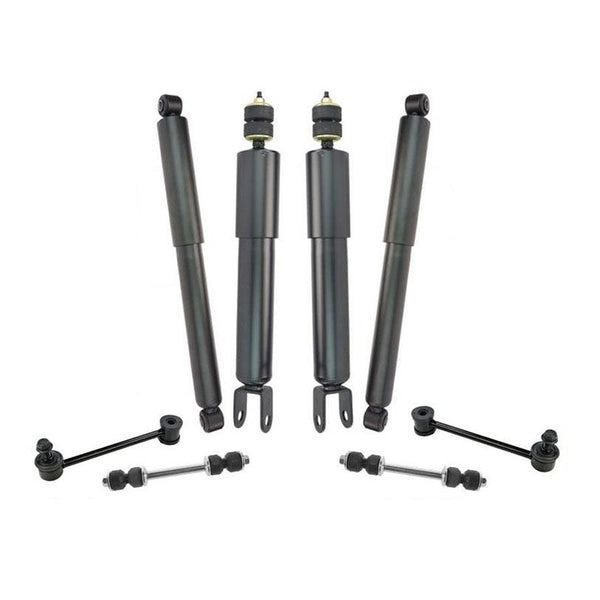 Ft & Rr Shocks With Stabilizer Links 4Wheel Drv 02-05 TAHOE NO Z55 Auto Ride
