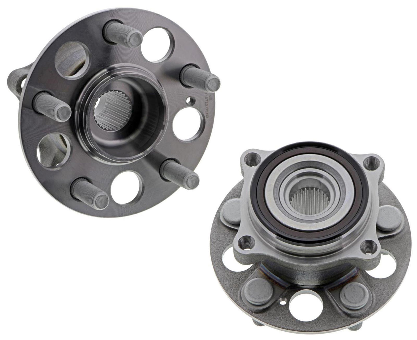 Mevotech Rear Left & Right Wheel Hub Bearings For Honda Ridgeline 2017-2023 AWD