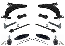 Brazo de control inferior, rótulas, varillas de amarre interiores y exteriores para Subaru Baja 03-06, 12 piezas