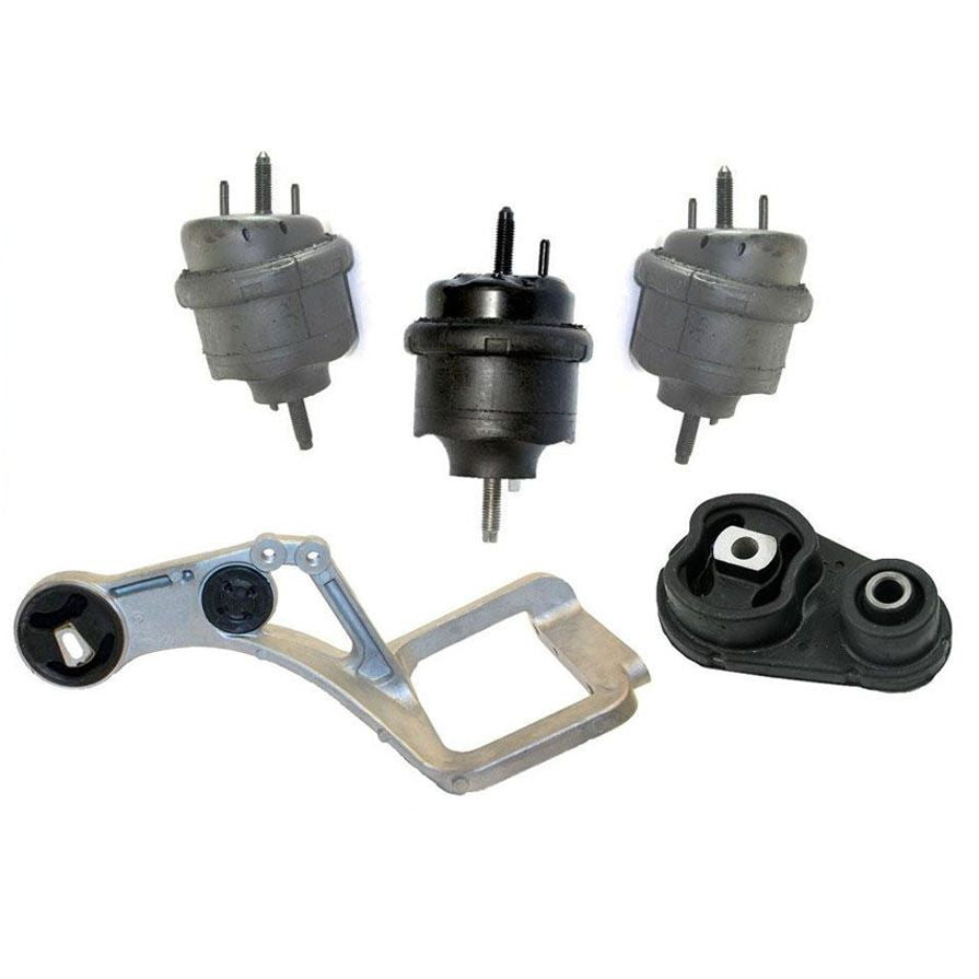 For Ford 500 Freestyle Automatic Transmission Non CVT Mounts 5pc 2005-2007