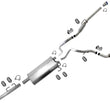 Exhaust Fits Ram With Factory Duals 120" Wheelbase for Ram 1500 2009-2018 5.7L