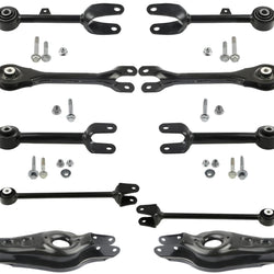 Rear Upper & Lower Forward & Rearward Control Arms W Bushings For Telsa 3 17-23