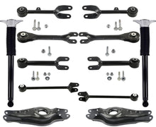 Rear Shocks Upper & Lower Forward & Rearward Control Arms For Telsa 3 2017-2021