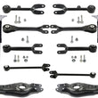 Rear Shocks Upper & Lower Forward & Rearward Control Arms For Telsa 3 2017-2021