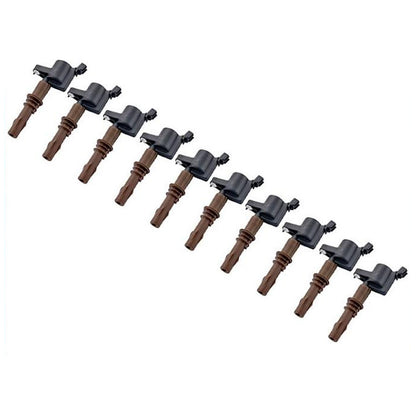 10 Coils For Ford F-250 F-350 2008-2010 F-450 08-17 F-550 09-17 Super Duty 6.8L