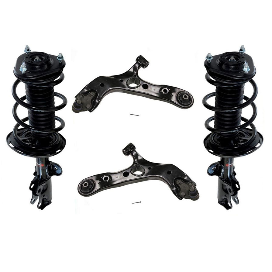 Front Spring Struts & Lower Control Arms For Toyota Rav4 06-08 Sport 09-12 2.5L