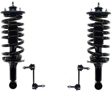 Rear Left & Right Complete Struts Assembly & Links For Land Rover LR4 2010-2016