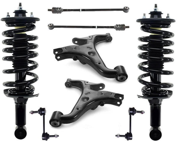 Rear Complete Struts Lower Arms Lateral Arms & Links For Land Rover LR4 10-2016