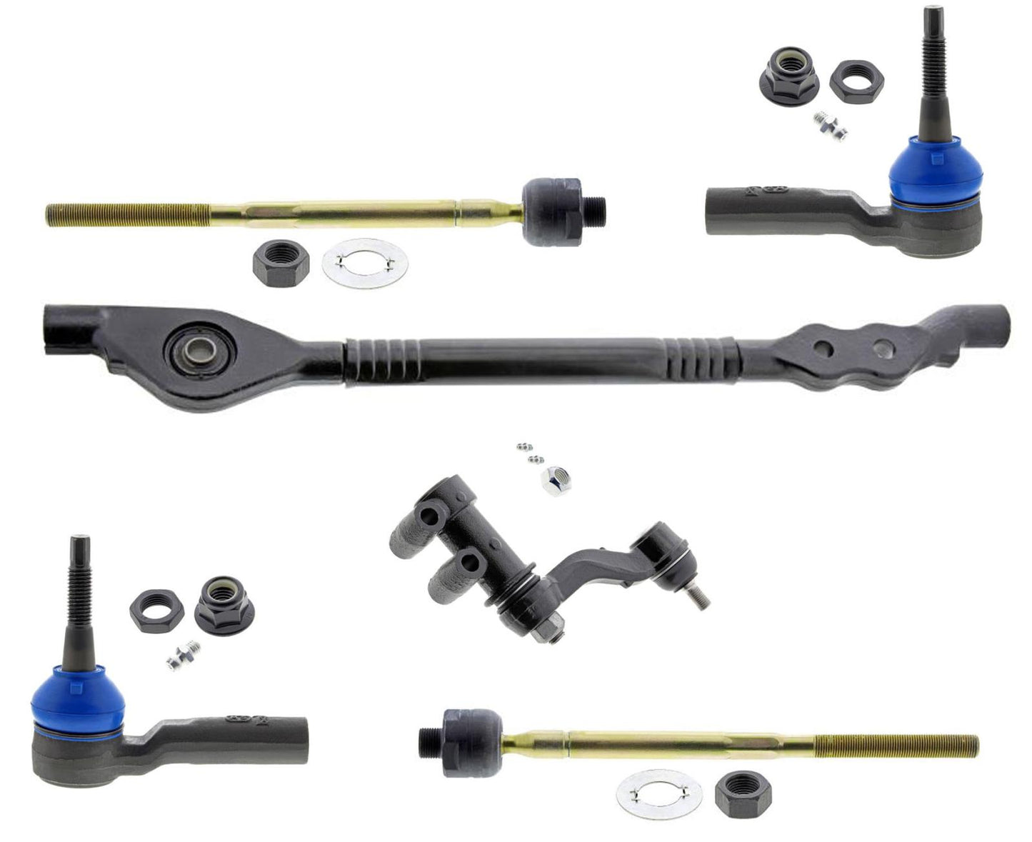 Mevotech Tie Rods Idle Arm Center Link For Chevrolet Silverado 2500 HD 20-2022 - Photo 1