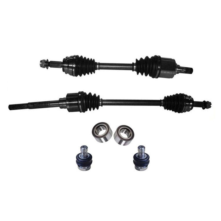 Nuevo kit de 6 piezas de ejes delanteros para Jeep Compass 4 ruedas motrices automáticas 07-12