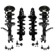 Front & Rear Complete Strut & Sway Bar Links For Honda Element 2003-2011