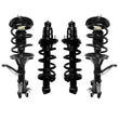 Front & Rear Complete Strut Assembly W/ Coil Spring For Honda Element 2003-2011