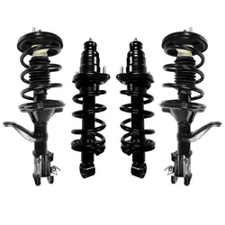 Front & Rear Complete Strut Assembly W/ Coil Spring For Honda Element 2003-2011