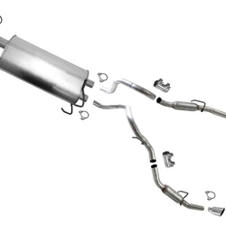 OE style Rear Muffler Factory Dual Tail Pipes Resonators for Ram 1500 09-18 5.7