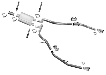 Dual Exhaust Weld On Taylor Performance Muffler Tail Pipe For Ram 1500 09-16 5.7 - Photo 1