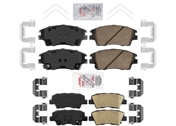 AME Improved Performance Ceramic Disc Brake Pads For Hyundai Tucson 2016-2019