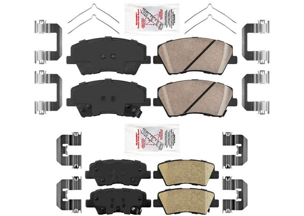AME Improved Performance Ceramic Disc Brake Pads For Hyundai Elantra 2017-2020