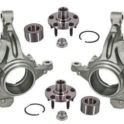 Steering Knuckle Wheel Hub Wheel Bearing Repair Kit for Ford Edge 2011-2014