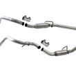 for 2009 2011 2014 2018 Ram 1500 5.7L OE Style Dual Tail Pipes Resonators L&R