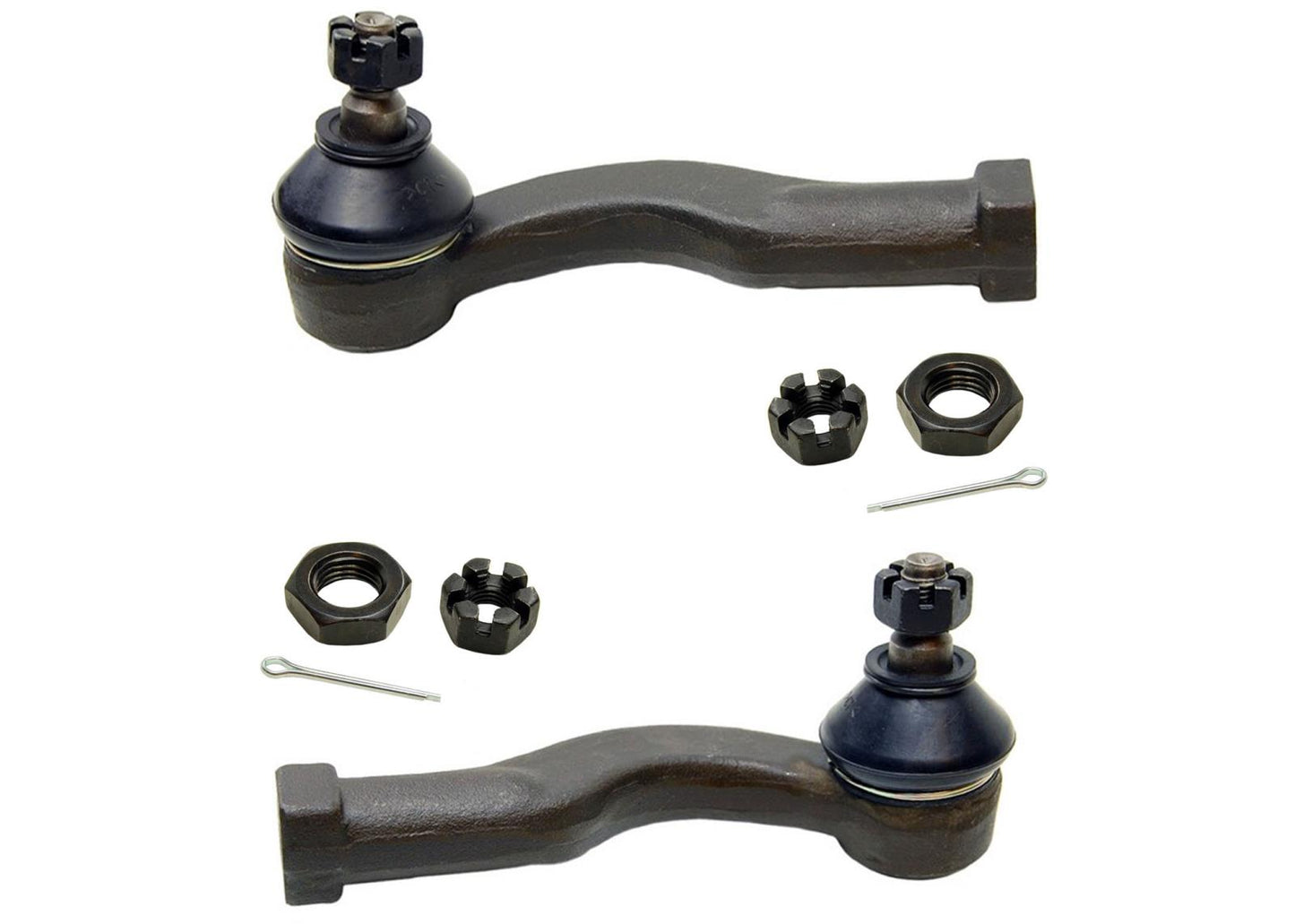 Pair of Outer Tie Rod Ends fits for SUBARU Loyale 1990 1991 1992 1993 1994