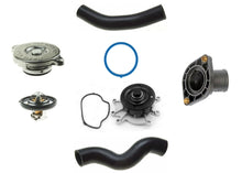 Water Pump with Upper & Lower Hoses Thermostat & Housing For For Jeep Liberty 3.7L 2002 2003 2004 20