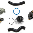 Water Pump with Upper & Lower Hoses Thermostat & Housing For For Jeep Liberty 3.7L 2002 2003 2004 20