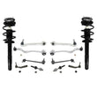 Puntales delanteros completos + Kit de brazo de control de chasis maestro para BMW 01-03 525i E39