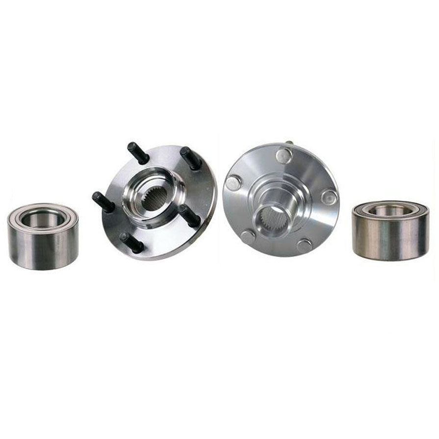 Front Left & Right Wheel Hubs with Bearings for Nissan Altima 2.5L 2002-2006