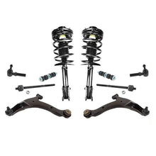 Para 01-10 Chrys Pt Cruiser puntales de bobina completos brazos de control varillas de amarre 10 piezas