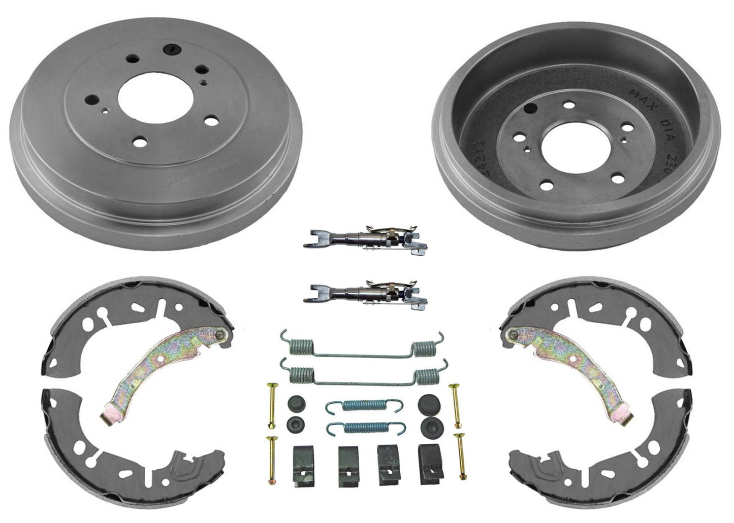 Rear Drums Brake Shoes & Spring Kit For Nissan Sentra 13-22 REF 432063SG0C